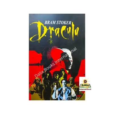 Picture of Dracula by Bram Stoker (White Print)