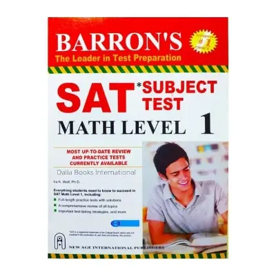 Picture of Barron's SAT Subject Test Math Level 1
