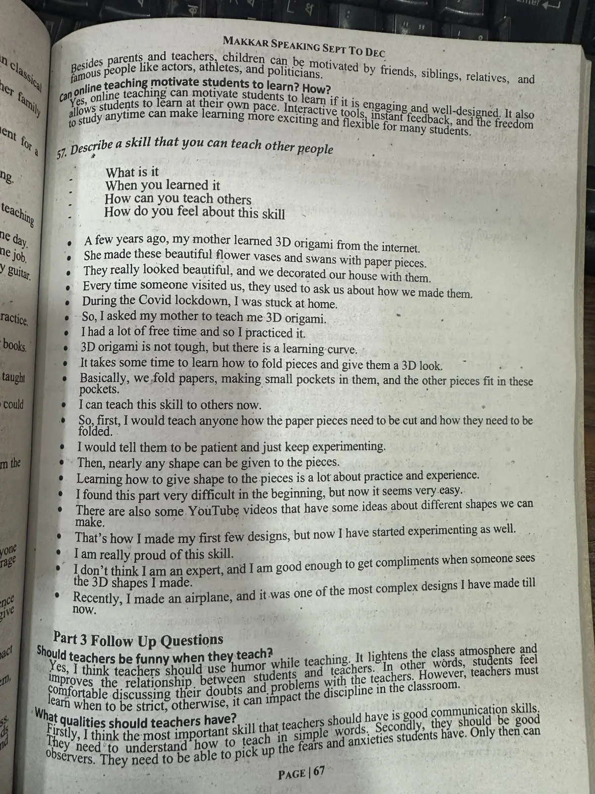 Picture of Makkar IELTS Speaking January to April 2026