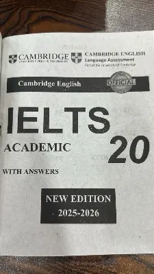 Picture of Cambridge IELTS with Answer 1 to 20 Book (academic)