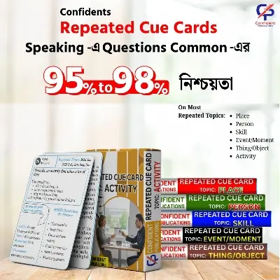 Picture of Confidents Repeated Cue Cards for IELTS Speaking
