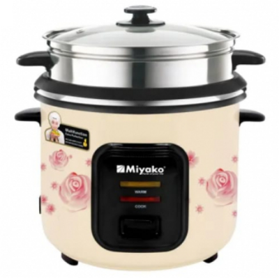 Picture of Miyako Triple Pot  Joint Less  Heavy Duty Rice Cooker -2.8 Ltr 