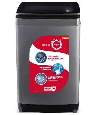 Picture of Singer 10 KG Top Load DD Inverter Washing Machine (S300ATL100DSMJG1)