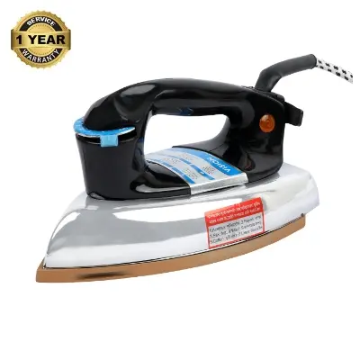 Picture of VISION Heavy Electric Iron 1000W with High Quality Body Material and Shock and Burn Proof  VIS-DEI-013 