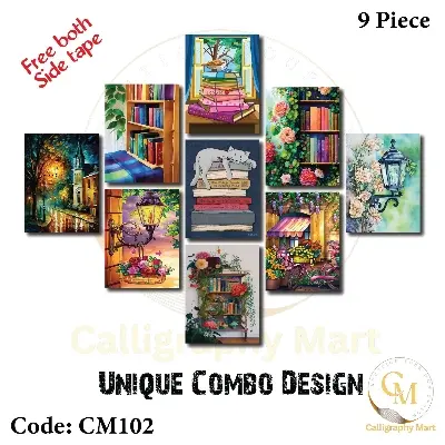 Picture of 9 pcs Most Unique Combo Wallboard set for Home Decoration Multicolor