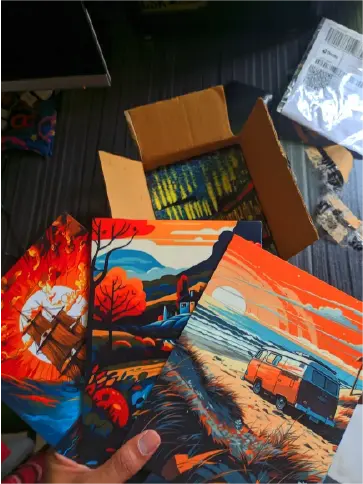 Picture of 9 pcs Most Unique Combo Wallboard set for Home Decoration Multicolor