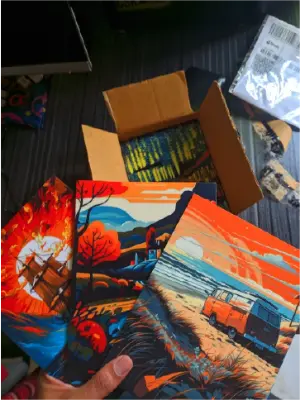 Picture of 9 pcs Most Unique Combo Wallboard set for Home Decoration Multicolor