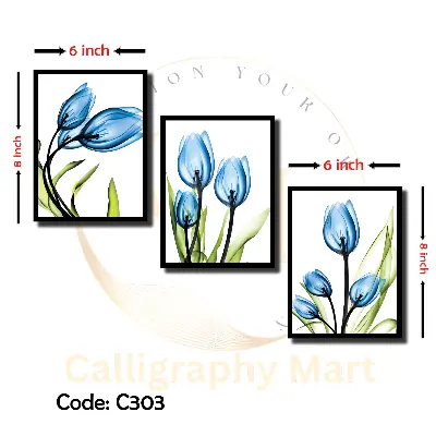 Picture of 3 pcs Most Unique Combo Wallmate set for Home Decoration. Wall Decoration for Home and Office Multicolor