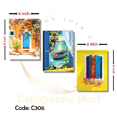 Picture of 3 pcs Most Unique Combo Wallmate set for Home Decoration. Wall Decoration for Home and Office Multicolor