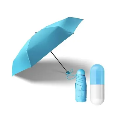 Picture of Capsule Umbrella – ট্র্যাভেল ফ্রেন্ডলি ডিজাইন | MNK SHOP (Pink)