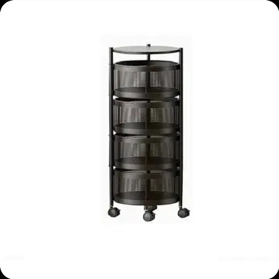 Picture of 4 Layer Round Shape Kitchen Rack