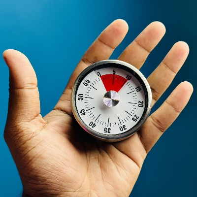 Picture of Magnetic Mechanical  Kitchen Timer Countdown  Alarm Clock(silver)