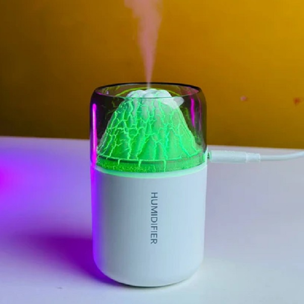 Picture of H05 Volcano Air Humidifier with Night Light-180ML