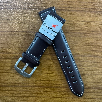 Picture of 22MM Premium Quality Soft Leather Strap For Watch(Chocolate)