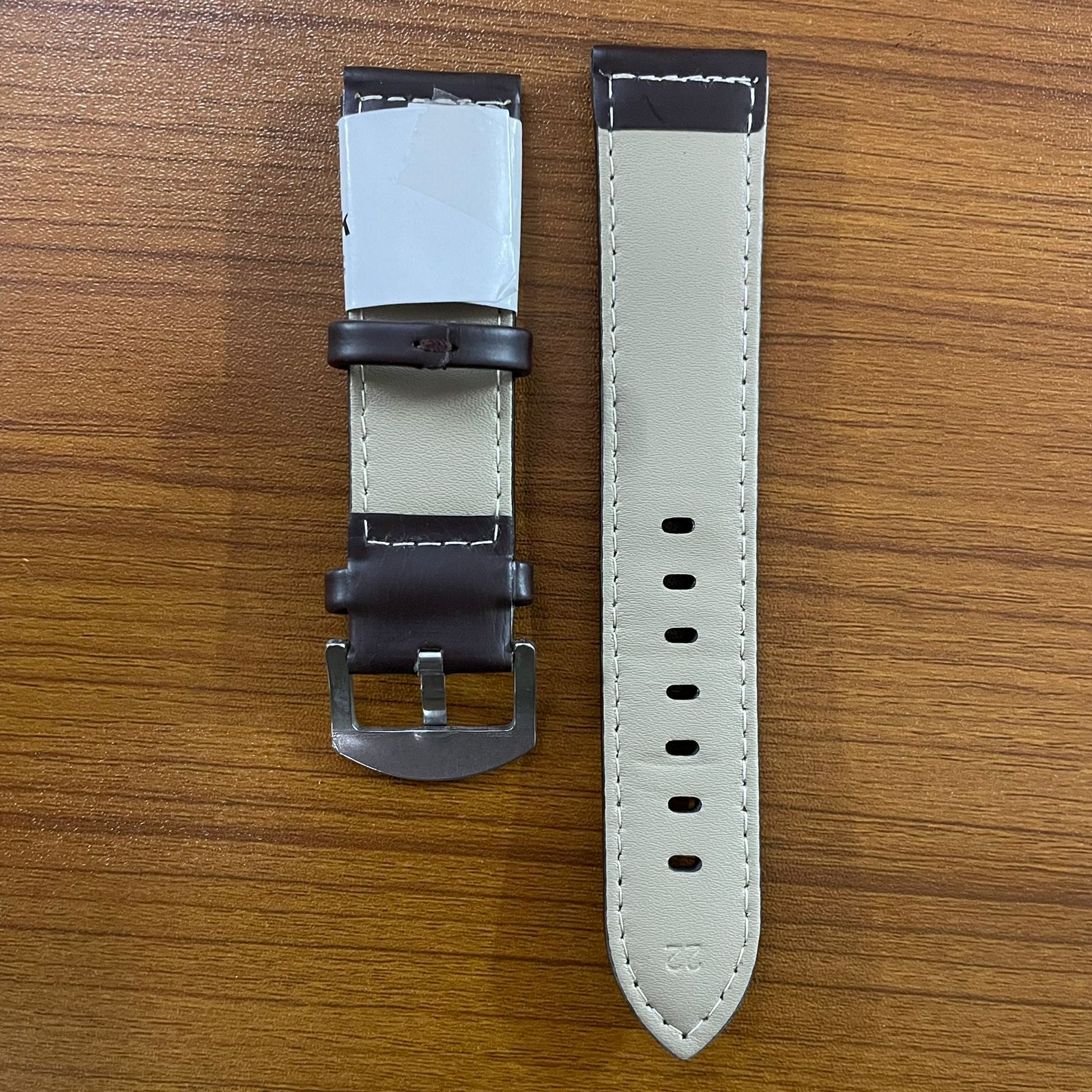 Picture of 22MM Premium Quality Soft Leather Strap For Watch(Chocolate)