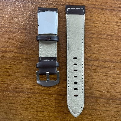 Picture of 22MM Premium Quality Soft Leather Strap For Watch(Chocolate)