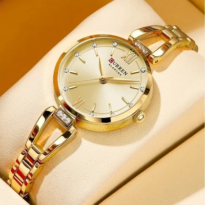 Picture of CURREN 9092 Luxury Stainless Steel Quartz Watch For Women