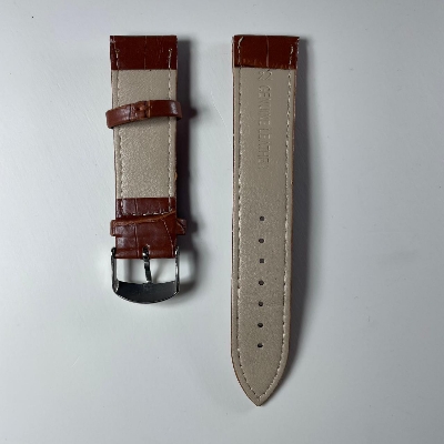 Picture of Crocodile Pattern 20mm/22mm Premium PU Leather Strap