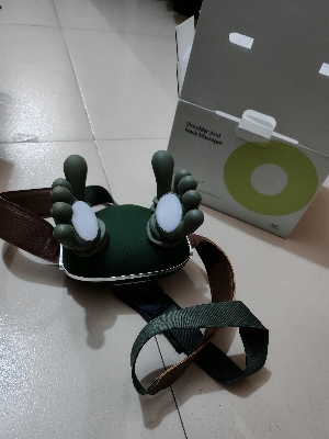 Picture of Rechargeable Silicone Neck & Shoulder Massager Green