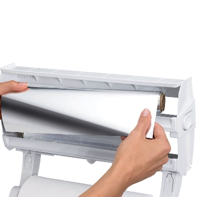 Picture of 3 in 1 Triple Paper Dispenser Foil Paper, Tissue and Paper Dispensers(White)