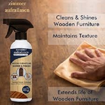 Picture of Wood Polish Polisher Polishing varnish spray shiner cleaner protector Floor Seasoning Furtniture Wrap Care Magic Repair Traditional All-Purpose Wood-500ml
