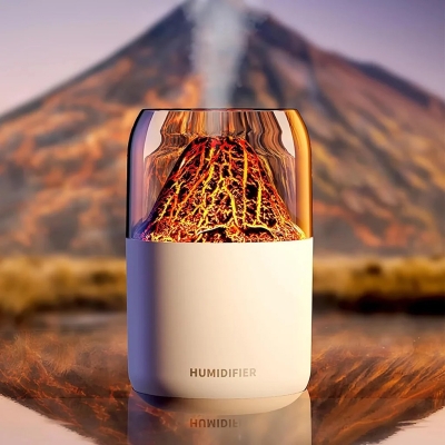 Picture of H05 Volcano Air Humidifier with Night Light-180ML