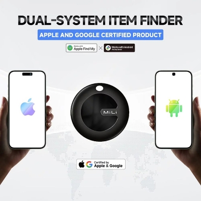 Picture of Official Mi Li Duo Tag Both Android and iPhone Smart Device Finder(Black)