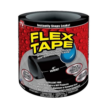 Picture of HA Flex Tape Strong Rubberized Waterproof Tape Pipe Repair Strong Waterproof Glue(Black)