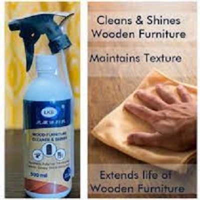 Picture of Wood Polish Polisher Polishing varnish spray shiner cleaner protector Floor Seasoning Furtniture Wrap Care Magic Repair Traditional All-Purpose Wood-500ml