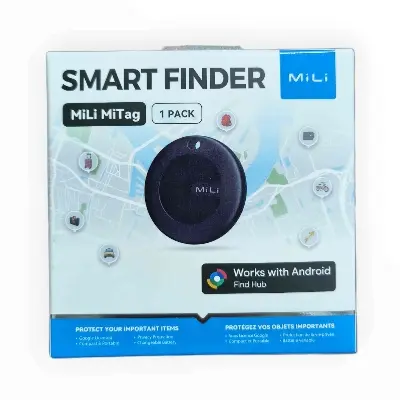 Picture of MiLi MiTag Go Android Location Finder Device Compatible with Google’s Find My Device Black