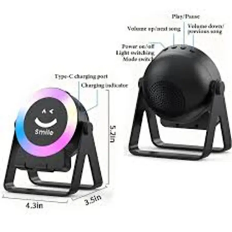 Picture of ZF18 Smile Bracket Wireless Speake Black