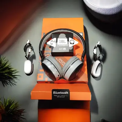 Picture of Wireless Bluetooth Headphone Ms-881A Professional - Enjoy Professional-Grade Audio Quality With Wireless Bluetooth Headphones Multicolor