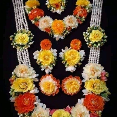 Picture of Artificial Bridal/Non Bridal Jwellery set For Women - Multicolor