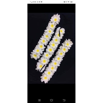 Picture of Artificial Hair Flower For Woman gajra flower hair bun - Multicolor