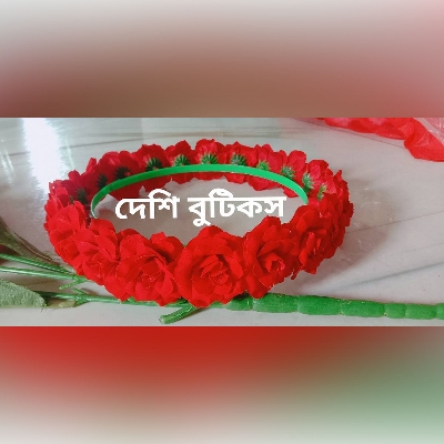 Picture of Artificial Flower crown for girls and womens - Multicolor