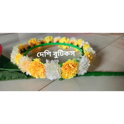 Picture of Artificial Flower crown for girls and womens - Multicolor