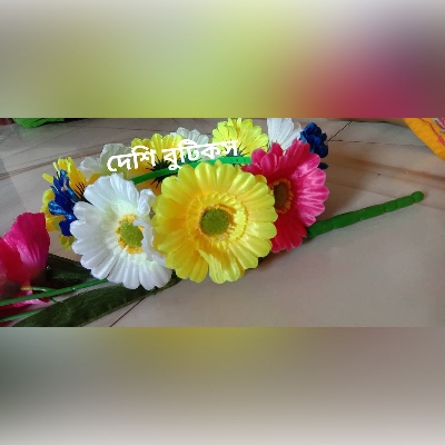 Picture of Artificial Flower crown for girls and womens - Multicolor