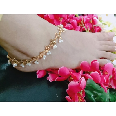 Picture of Gorgeous Party Wear Antique payel 1 pis - Multicolor