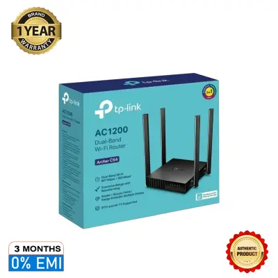 Picture of TP-Link Archer C54 AC1200 Wireless Dual Band Router with 2x2 MiMo and App Support