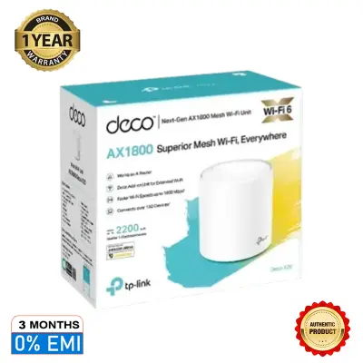 Picture of TP-Link Deco x20 AX1800 whole home mesh wi-fi 6 system (1 pack)