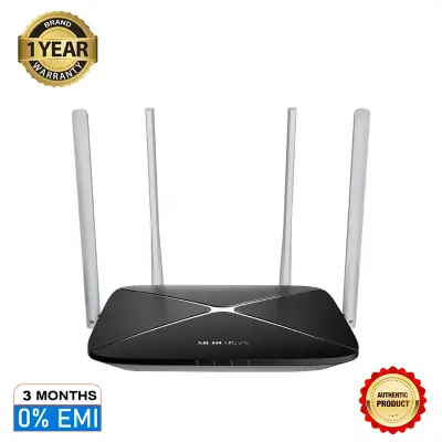 Picture of MERCUSYS AC12 AC1200 Dual Band Wireless Router (4 Antenna)