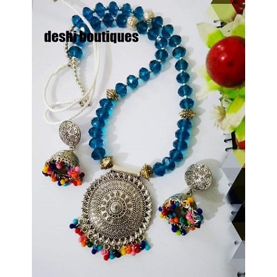 Picture of Beautiful  Antic jwellery sets  for women - Multicolor