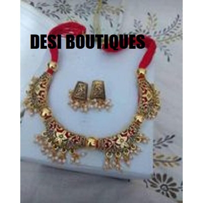 Picture of Beautiful  Antic jwellery sets  for women - Multicolor