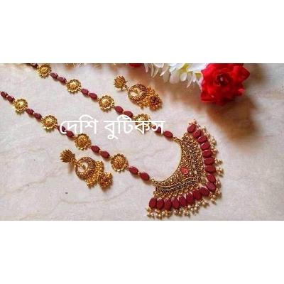 Picture of Beautiful  Antic jwellery sets  for women - Multicolor