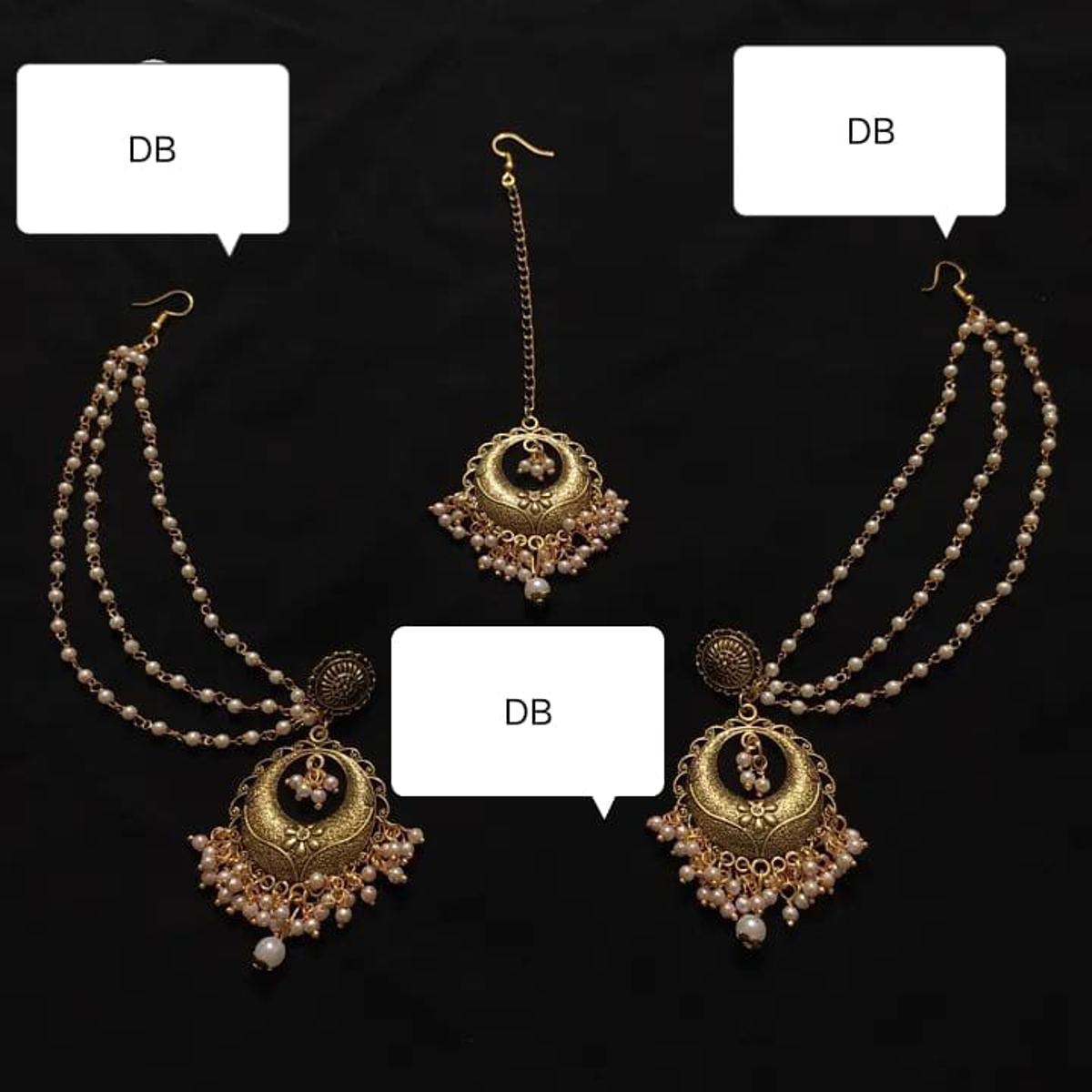 Picture of Beautiful Antique Jewelry Set for Women, Washable, Attractive and Fashionable Design, Available in Different Colors