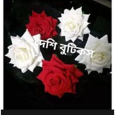 Picture of Artificial flower Rose boddy pins white 1pis - White