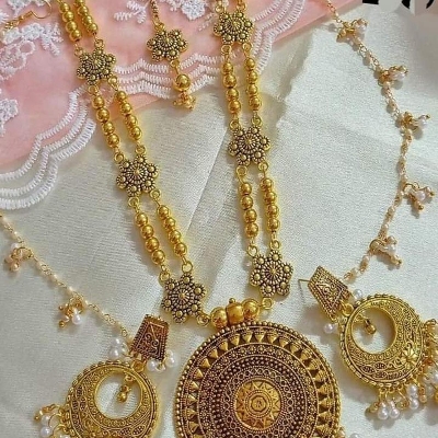 Picture of Beautiful  Antic jwellery sets  for women - Multicolor