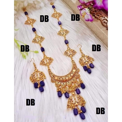 Picture of Beautiful  Antic jwellery sets  for women - Multicolor