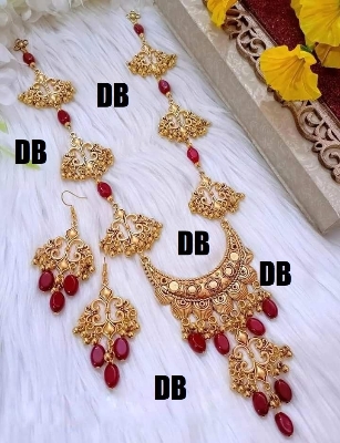 Picture of Beautiful  Antic jwellery sets  for women - Multicolor
