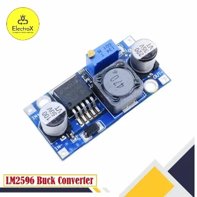 Picture of LM2596 DC-DC Buck Converter Step Down Module Power Supply Blue